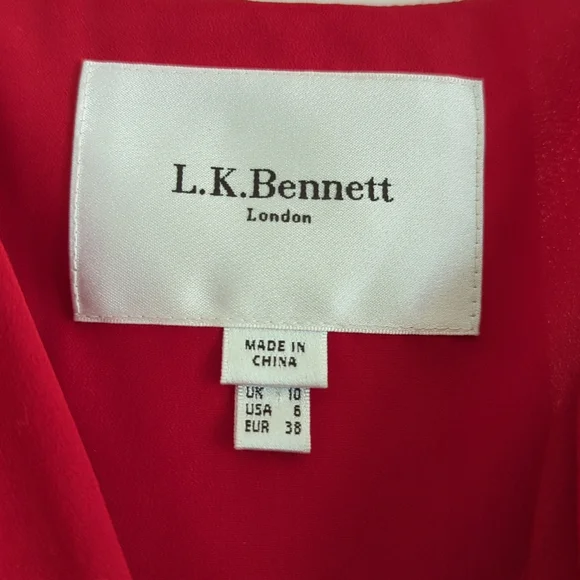 LK Bennett Abigail silk dress - Picture 5 of 11